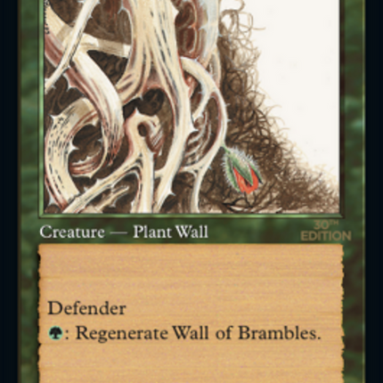 Wall of Brambles (Retro) [30th Anniversary Edition]