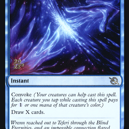 Transcendent Message [March of the Machine Promos] Prerelease Foil