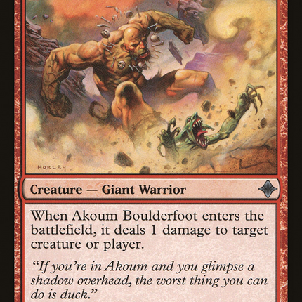 Akoum Boulderfoot [Rise of the Eldrazi]
