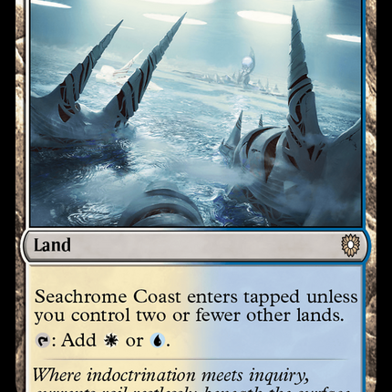 Seachrome Coast [Bloomburrow Commander]