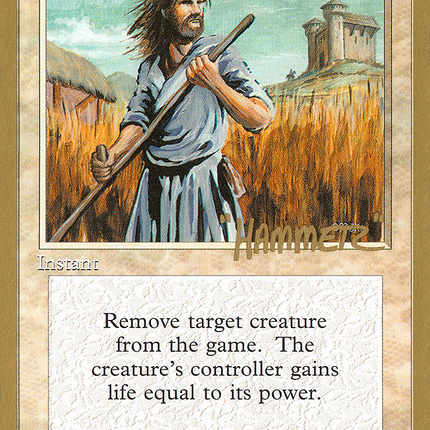 Swords to Plowshares [Pro Tour Collector Set]