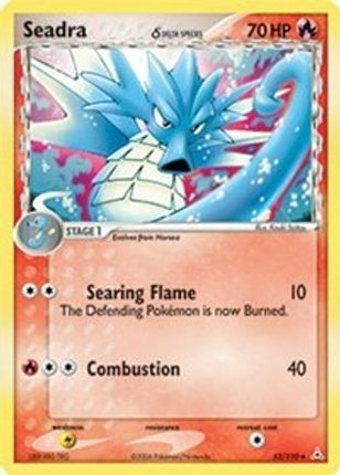 Seadra (Delta Species) - 52/110 [Holon Phantoms] Reverse Holofoil