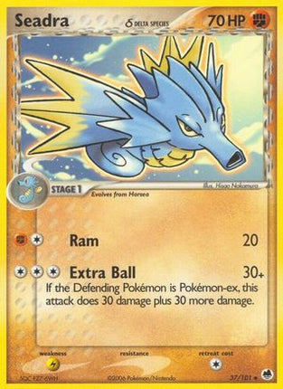 Seadra - 037/101 (Delta Species) [Dragon Frontiers] Reverse Holofoil