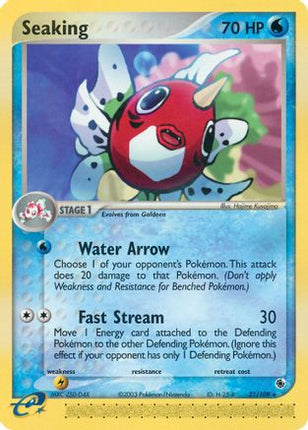 Seaking - 21/109 [Ruby and Sapphire] Reverse Holofoil