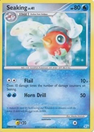 Seaking 7- DP Trainer Kit Manaphy & Lucario