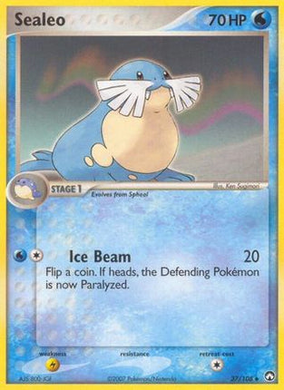 Sealeo - 37/108 [Power Keepers] Reverse Holofoil