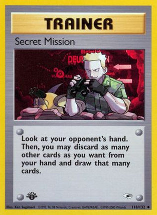 Secret Mission - 118/132 [Gym Heroes] Unlimited
