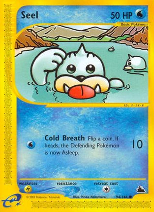 Seel (94) - 94/144 [Skyridge] Reverse Holofoil