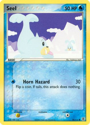 Seel - 78/112 [FireRed & LeafGreen] Reverse Holofoil