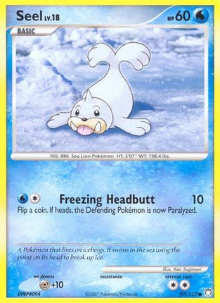 Seel - 97/123 [Mysterious Treasures] Reverse Holofoil