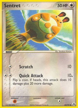 Sentret - 62/92 [Legend Maker] Reverse Holofoil