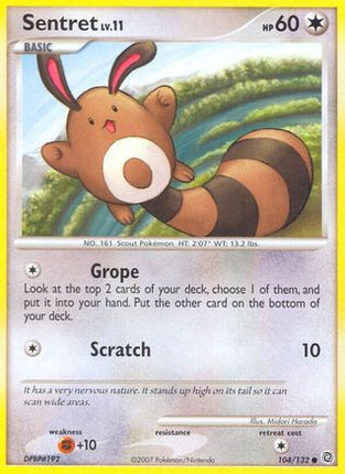Sentret - 104/132 [Secret Wonders] Reverse Holofoil
