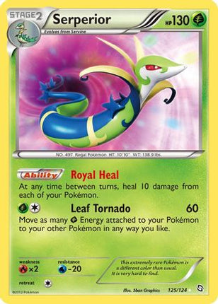 Serperior - 125/124 [Dragons Exalted] Holofoil