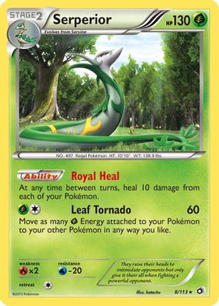 Serperior - 8/106 [Legendary Treasures] Holofoil