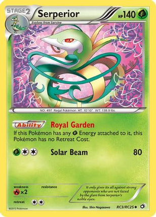 Serperior - RC3/106 [Legendary Treasures: Radiant Collection] Holofoil