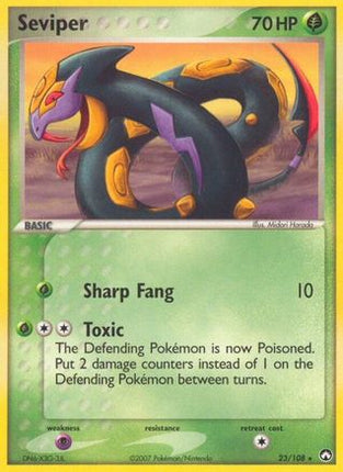 Seviper - 23/null [Power Keepers] Reverse Holofoil