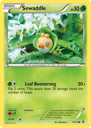 Sewaddle (9) - 9/106 [Legendary Treasures]