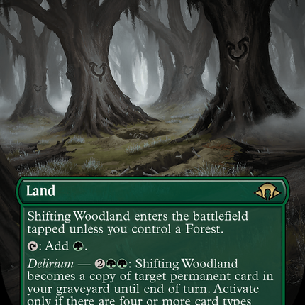 Shifting Woodland (Borderless) [Modern Horizons 3] Foil