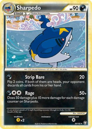 Sharpedo - 30/106 [Triumphant]