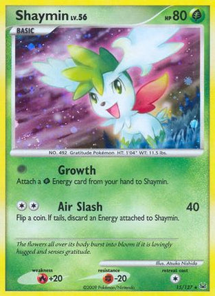 Shaymin (15) - 15/106 [Platinum] Reverse Holofoil