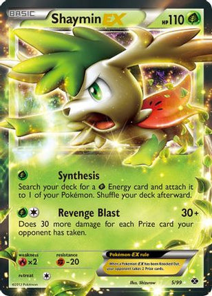 Shaymin EX - 5/99 [Next Destinies] Holofoil