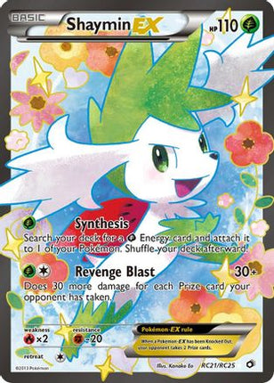 Shaymin EX (Full Art) - RC21/106 [Legendary Treasures: Radiant Collection] Holofoil