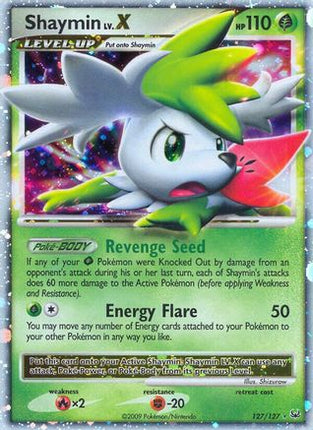 Shaymin Lv.X (Sky Forme) - 127/106 [Platinum] Holofoil
