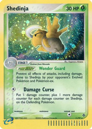 Shedinja - 11/97 [Dragon] Holofoil