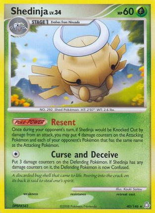 Shedinja - 40/106 [Legends Awakened] Reverse Holofoil