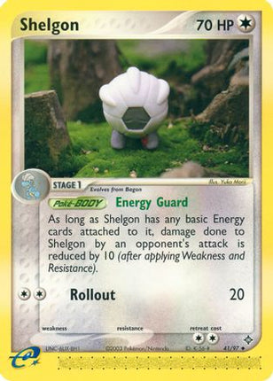 Shelgon - 41/97 [Dragon] Reverse Holofoil