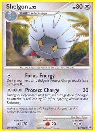 Shelgon - 64/132 [Secret Wonders] Reverse Holofoil