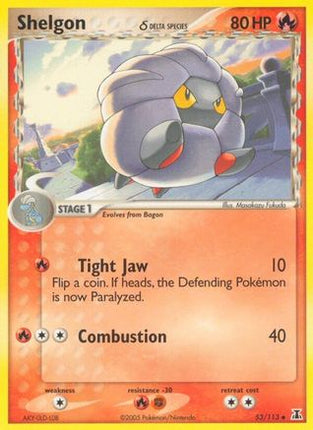 Shelgon - 053/113 (Delta Species) [Delta Species] Reverse Holofoil