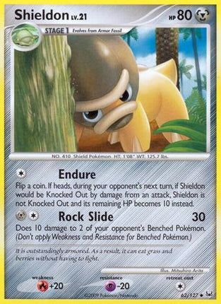 Shieldon - 62/106 [Platinum] Reverse Holofoil