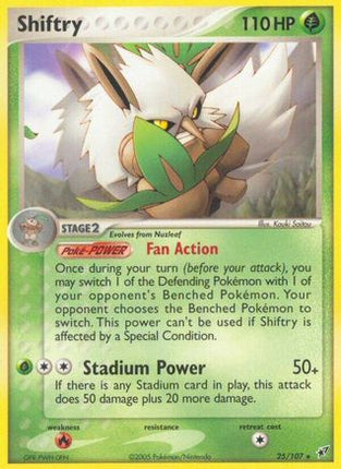 Shiftry - 25/107 [Deoxys] Reverse Holofoil