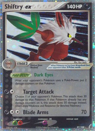 Shiftry ex - 97/100 [Crystal Guardians] Holofoil