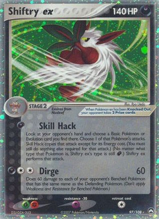 Shiftry ex - 97/null [Power Keepers] Holofoil