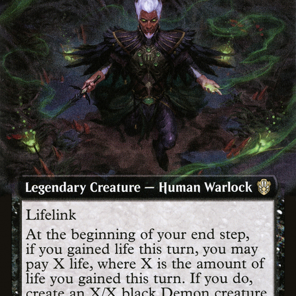 Tivash, Gloom Summoner (Extended Art) [Commander 2021]