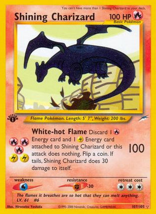 Shining Charizard - 107/105 [Neo Destiny] Unlimited Holofoil