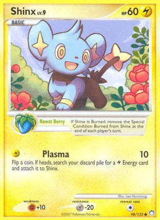 Shinx - 98/123 [Mysterious Treasures] Reverse Holofoil