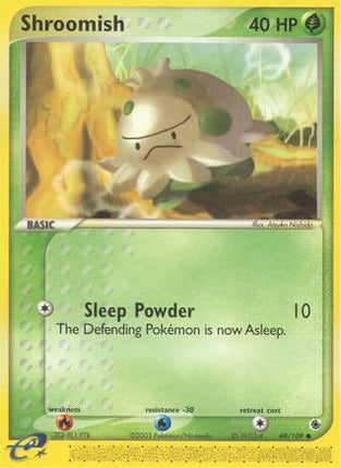 Shroomish - 69/109 [Ruby and Sapphire] Reverse Holofoil