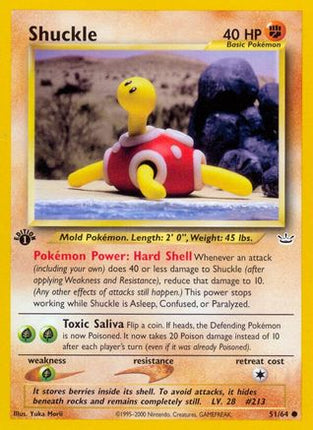 Shuckle - 51/64 [Neo Revelation] Unlimited