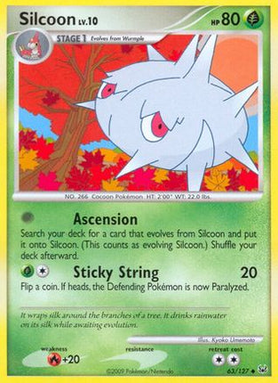 Silcoon - 63/106 [Platinum] Reverse Holofoil