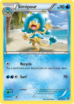 Simipour - 38/106 [XY Base Set]
