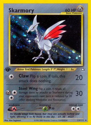 Skarmory - 13/111 [Neo Genesis] 1st Edition Holofoil