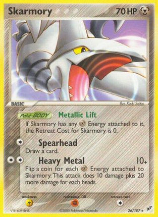 Skarmory - 26/107 [Deoxys] Reverse Holofoil