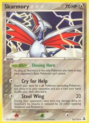Skarmory - 55/null [Delta Species] Reverse Holofoil