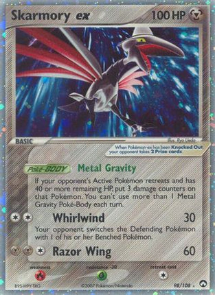 Skarmory ex - 98/null [Power Keepers] Holofoil