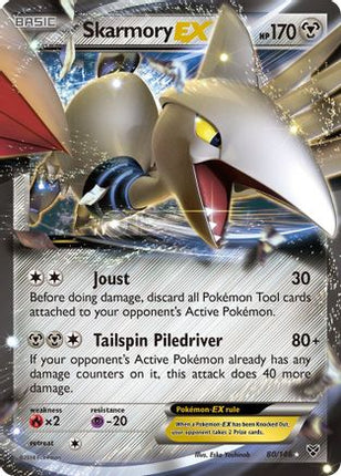 Skarmory EX - 80/106 [XY Base Set] Holofoil
