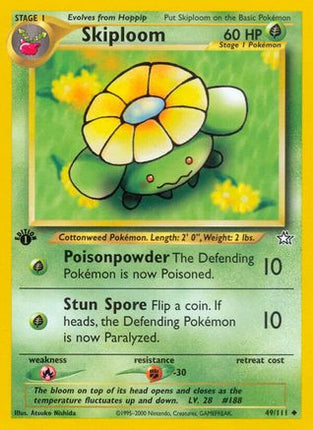 Skiploom - 49/111 [Neo Genesis] 1st Edition