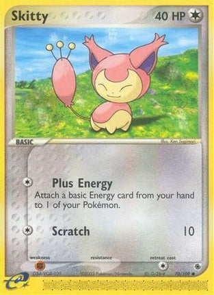 Skitty - 70/109 [Ruby and Sapphire] Reverse Holofoil